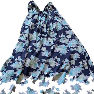 Embrace‎ sleeveless floral maxi dress size medium